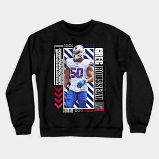 Greg Rousseau Paper Poster Version 10 Crewneck Sweatshirt